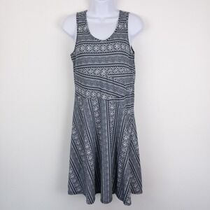 PrAna Tennis Pickleball Dress Womens M Black White Athletic Stretch Amelie